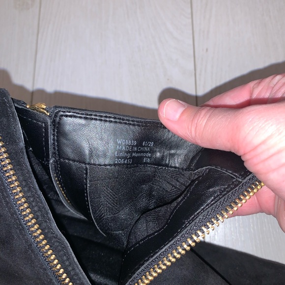 Cole Haan Saylor Grnd Botie II Boots Black Suede Size 6.5B - Picture 10 of 10